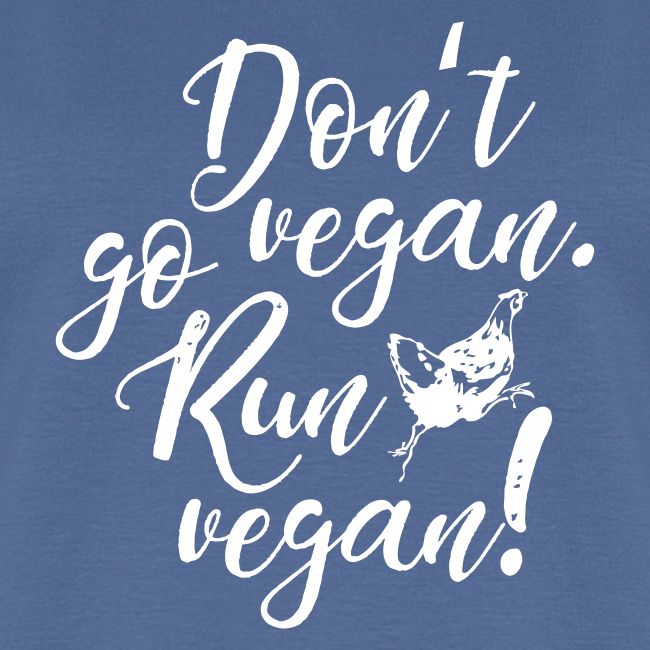 Run vegan!