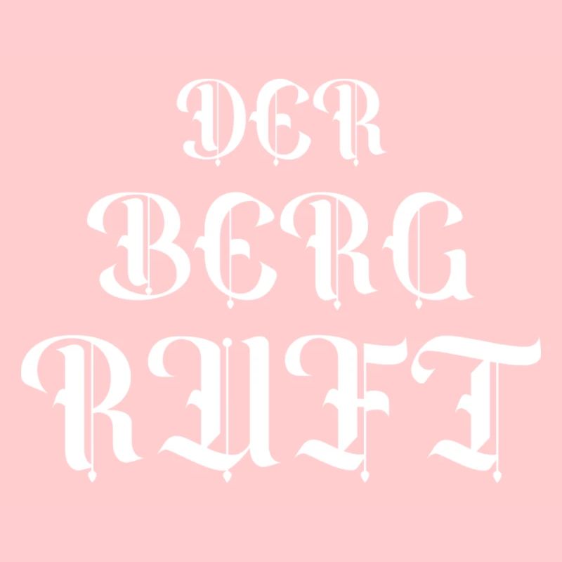 Der Berg ruft Wandern Alpen Berge Geschenk Idee