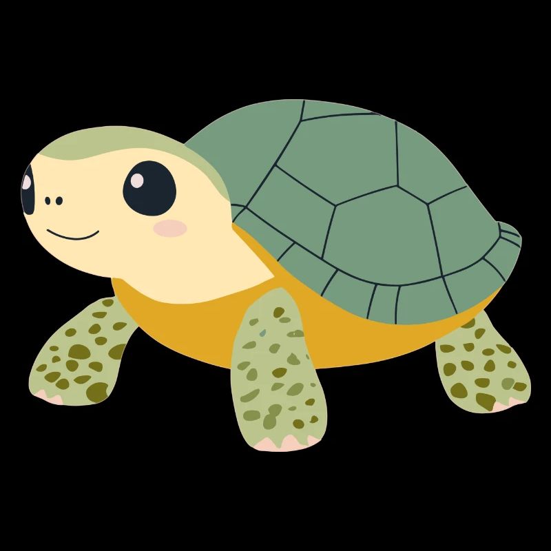 Turtle Langsam