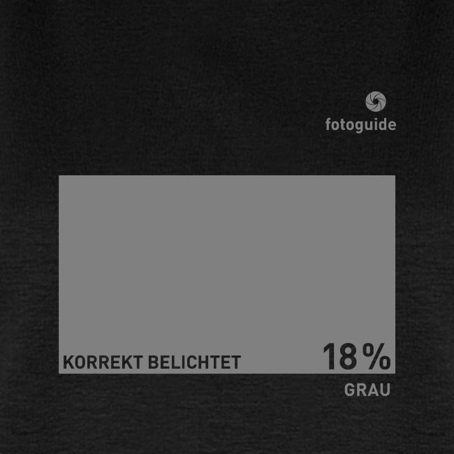 fotoguide - korrekt belichtet - Graukarte