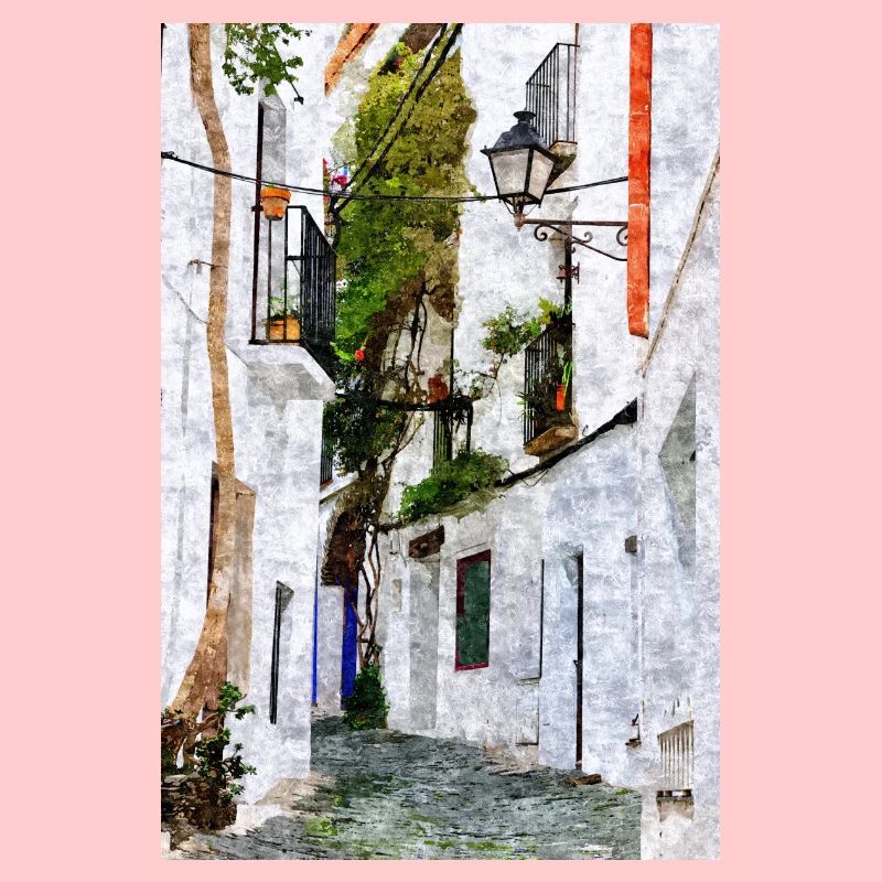 Belle ville de Cadaques en Espagne
