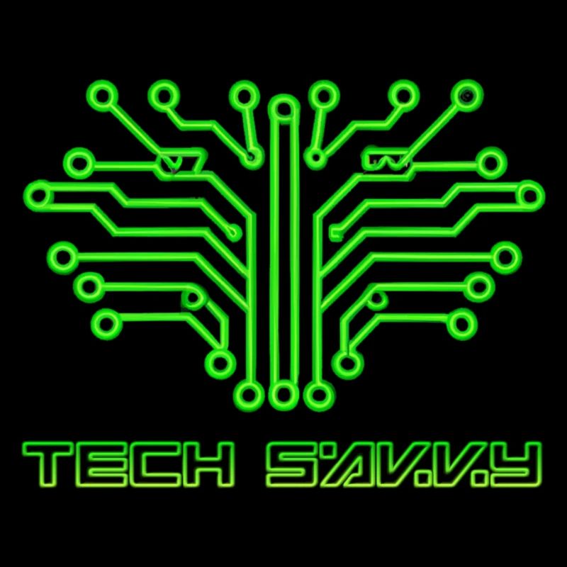 Tech Savvy Logo - Show Off Your Style & Tech Side!
