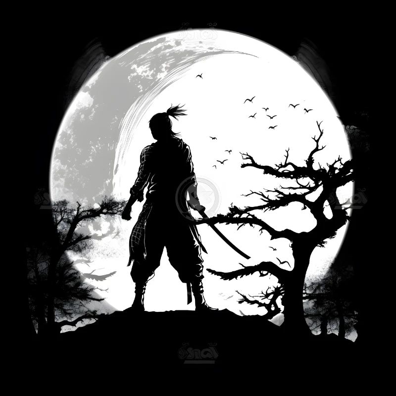 Samurai im Mond #1