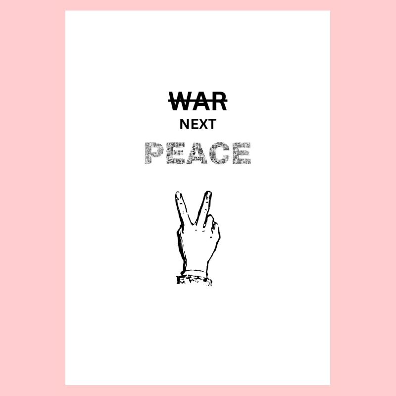 No War PEACE Design, Friedensdesign