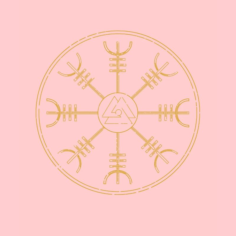 Aegishjalmur runes odin Celtic knots knot gift