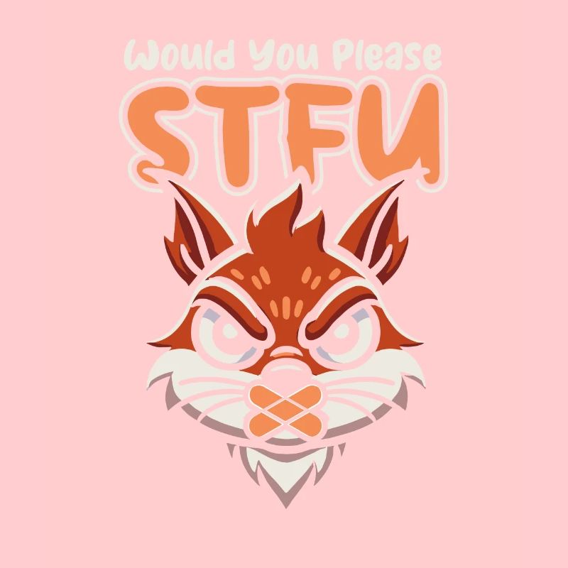 Squirrel Stfu Would You Please Shut Up