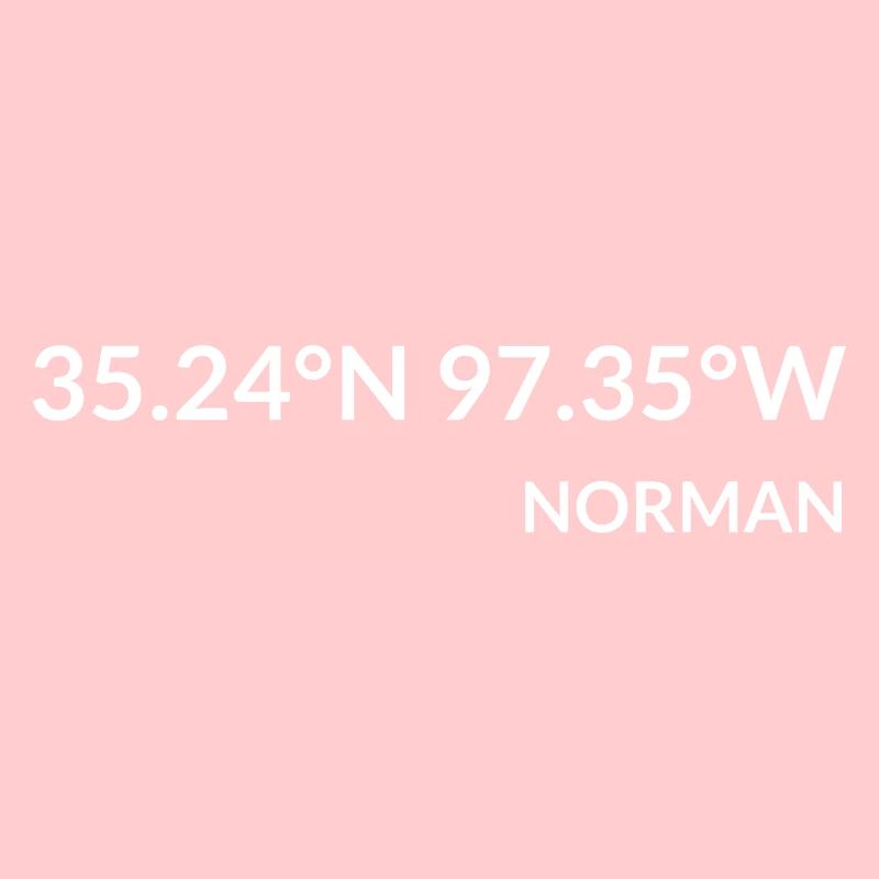 Norman, Oklahoma, USA Coordinates