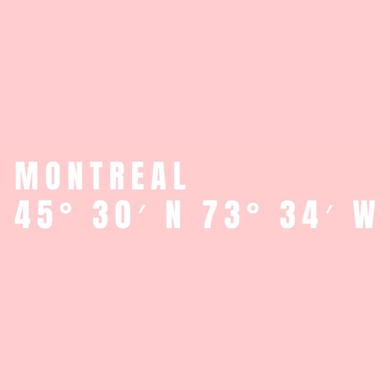 Montreal, Canada Coordinates