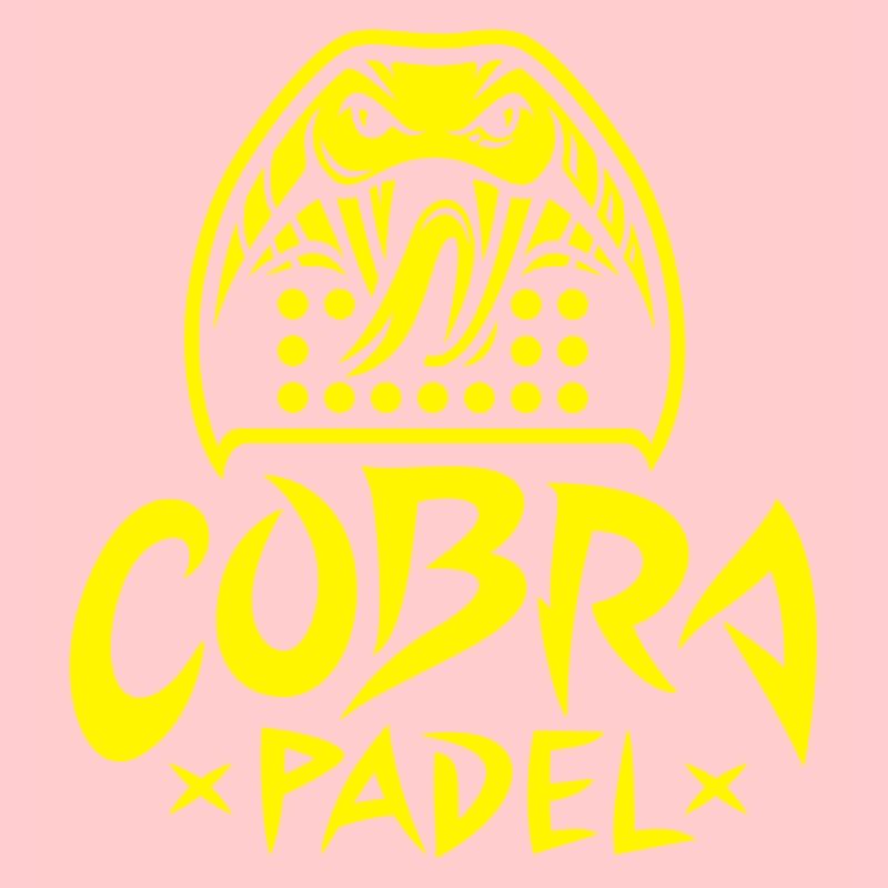Cobra padel. Yellow version