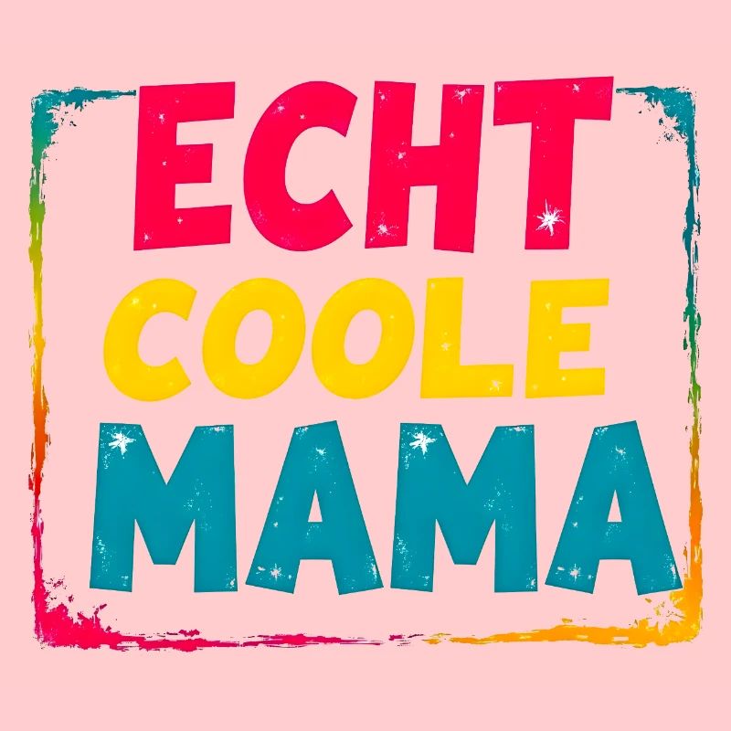 Coole Mama Muttertag lustiger Spruch Geschenk