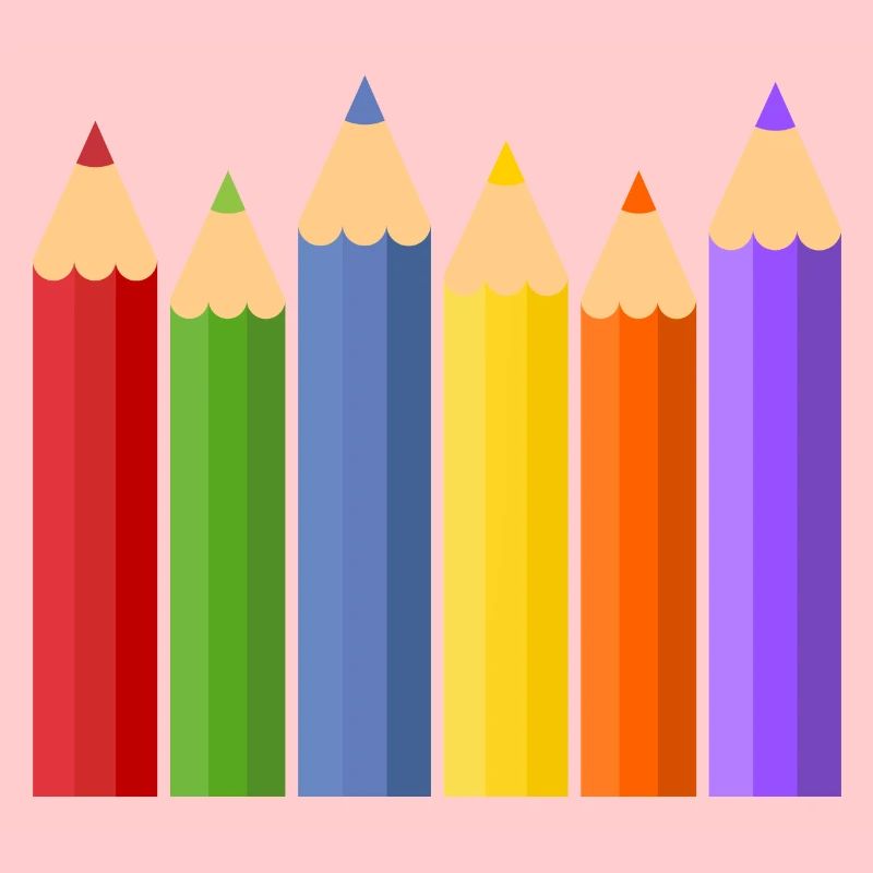 Bleistift Buntstifte Buntstift Stifte Stift Schule