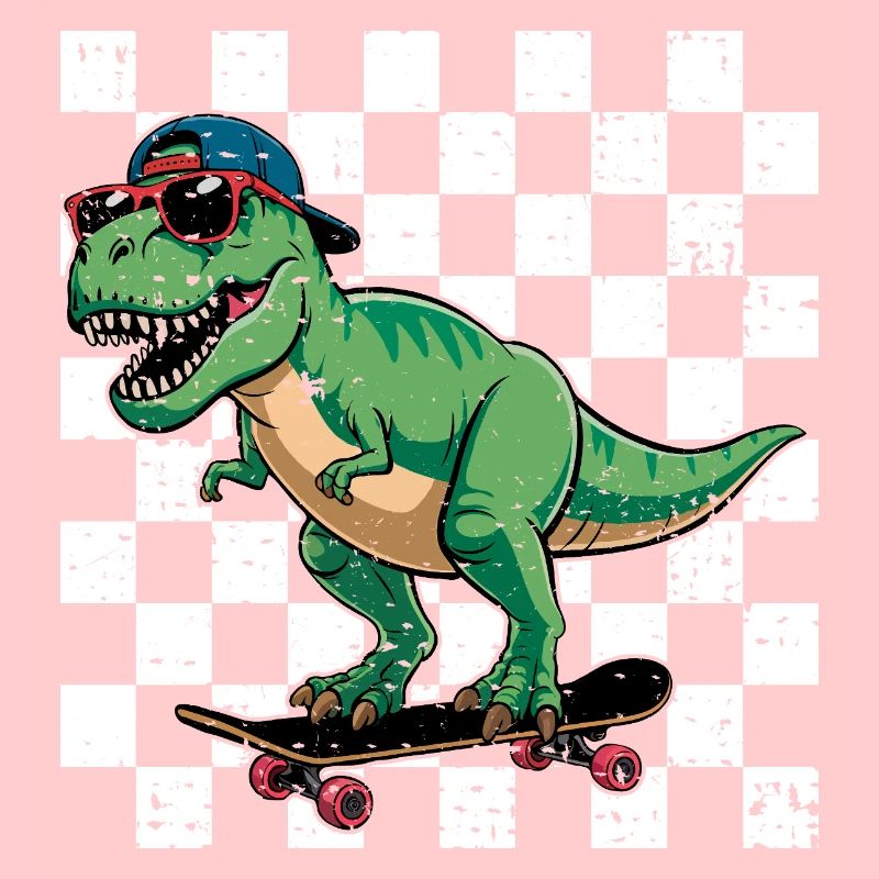 Dinosaure Trex Skateboard Cool T-rex