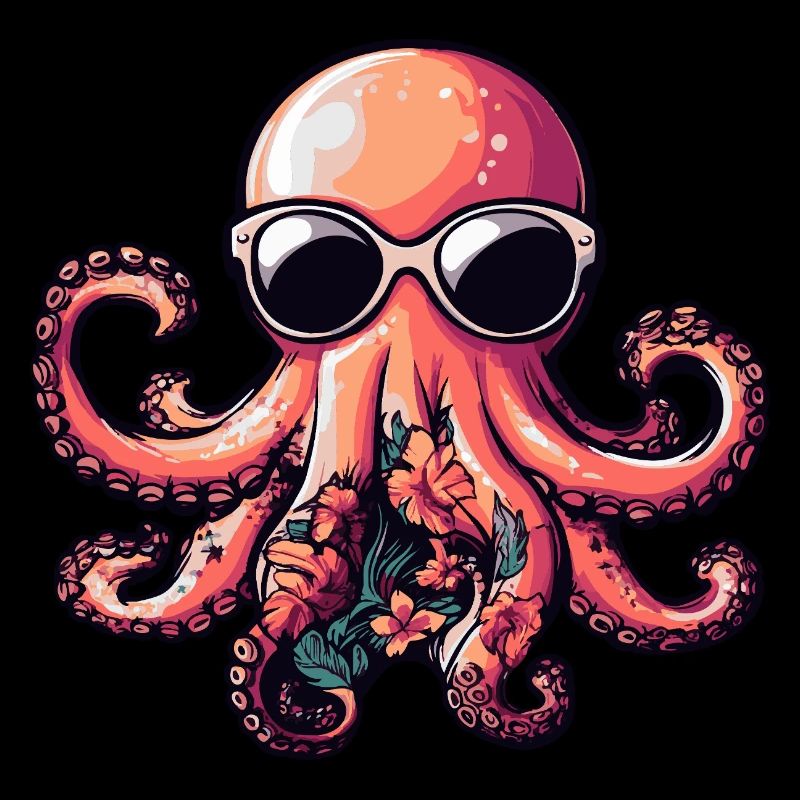Octopus Bande dessinée Holiday