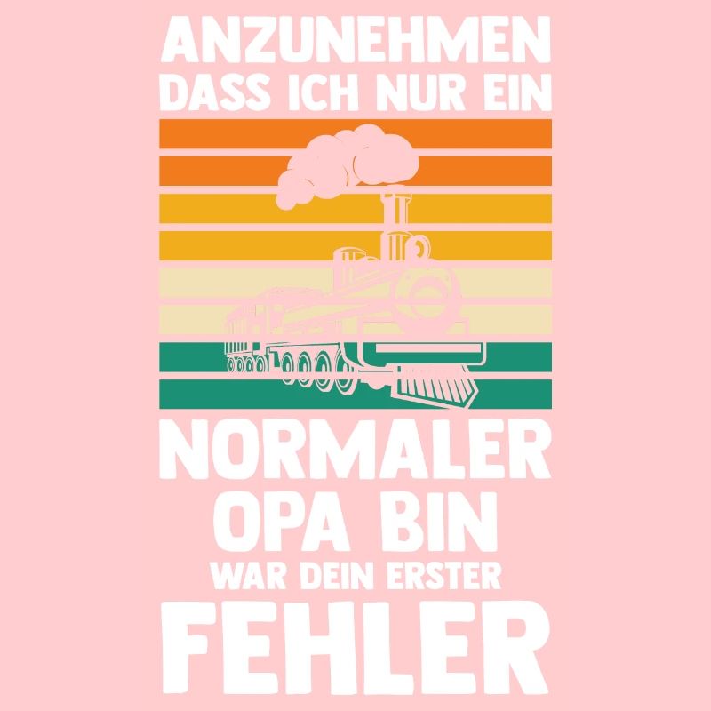 Modelleisenbahn Opa Modellbauer Geschenk