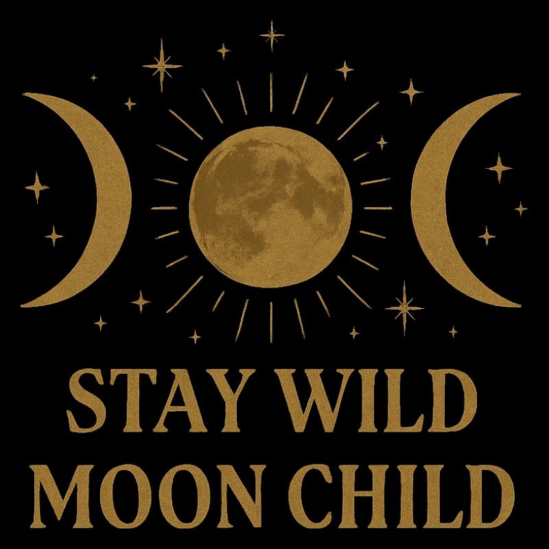 Les trois phases de la lune