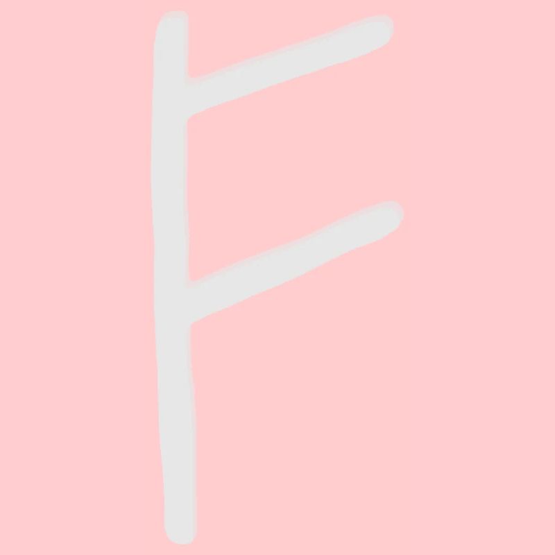 Futhark Alphabet runique Fehu