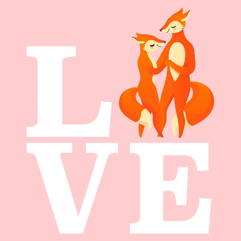 Love Foxes Fox Dance Couple Foxtrot Dancer