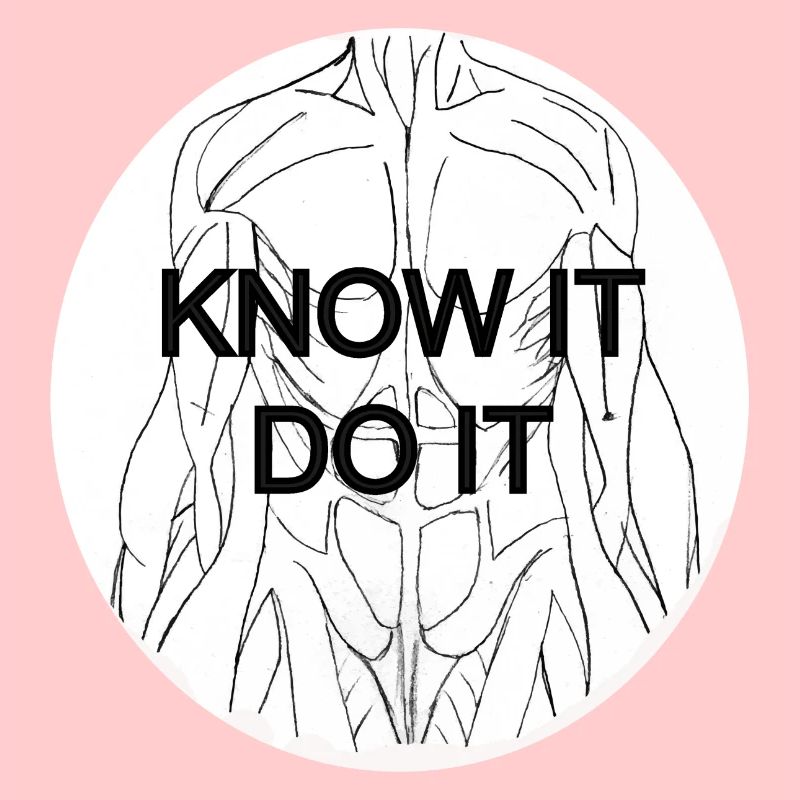Know it do it Anatomie & Training