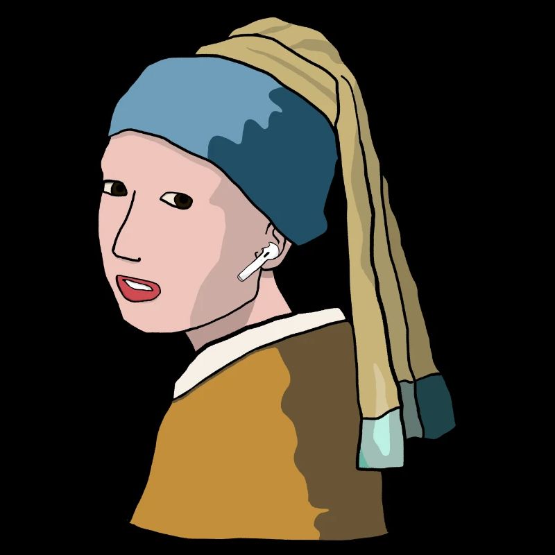 Mädchen mit der (Perle)