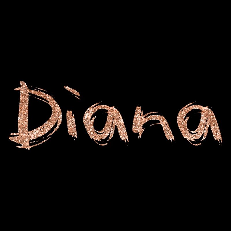 Name Schriftzug Diana