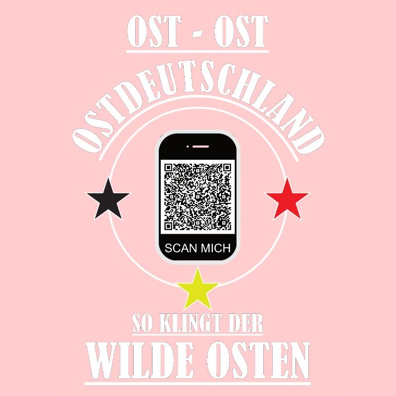 Geschenk für Ossis (mit funktionsfähigen QR-Code)