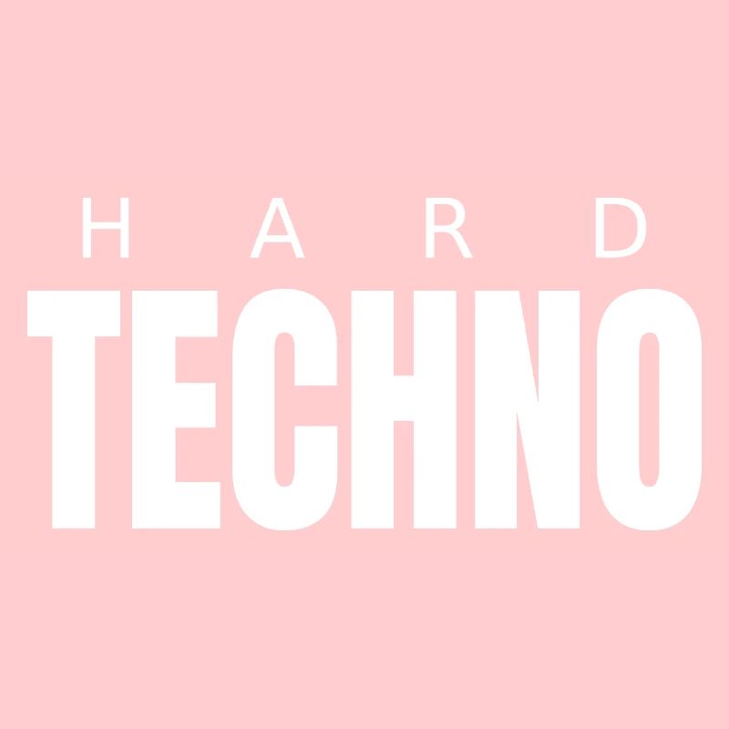 Hard Techno Back Print