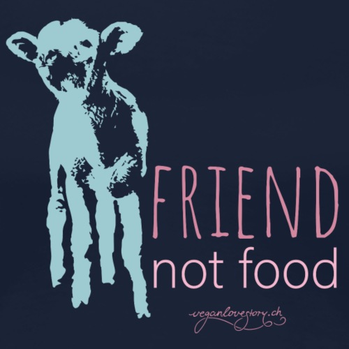 TILLY friend not food - Frauen Premium T-Shirt