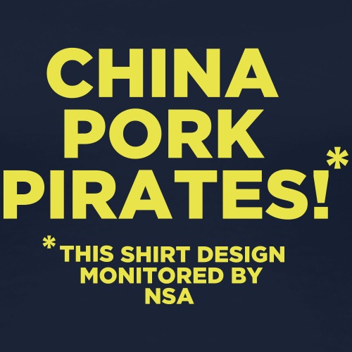 China Pork Pirates - Frauen Premium T-Shirt