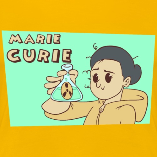 Marie Curie - Camiseta premium mujer