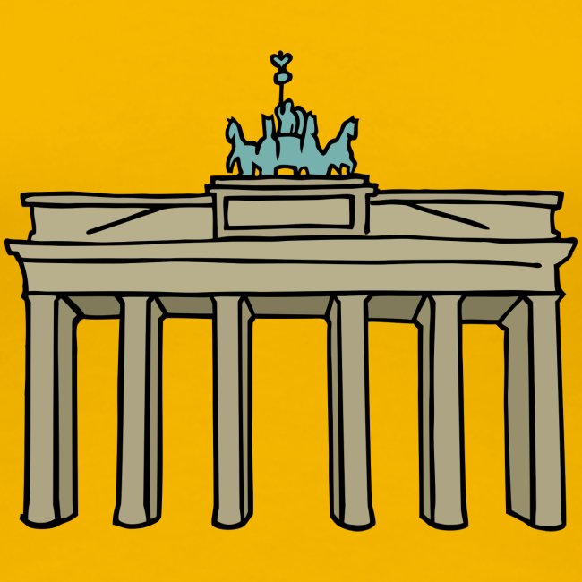 Porte de Brandebourg BERLIN c