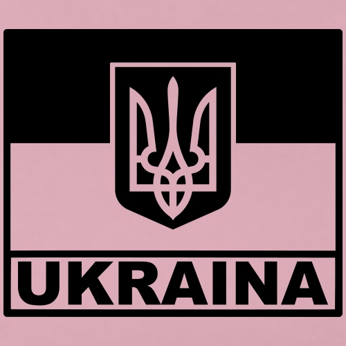 Ukraina Taktisk Flagga - Emblem - Premium-T-shirt dam