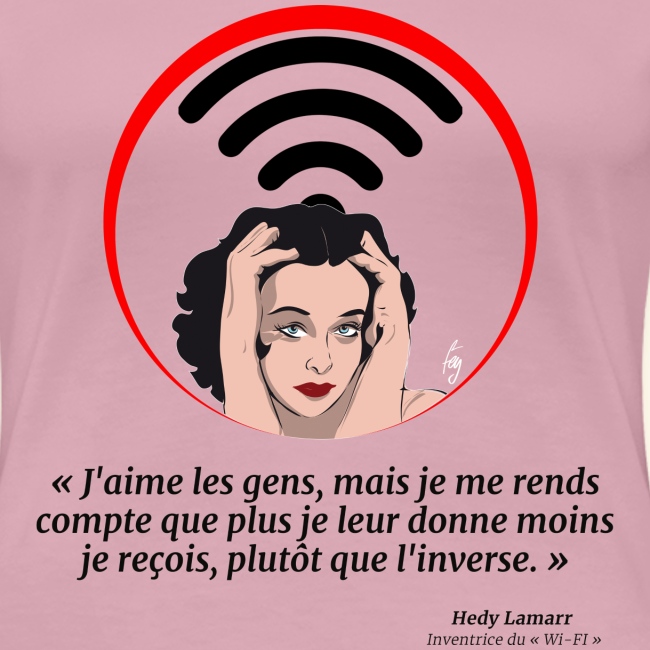 Hedy Lamarr inventrice du Wi-Fi
