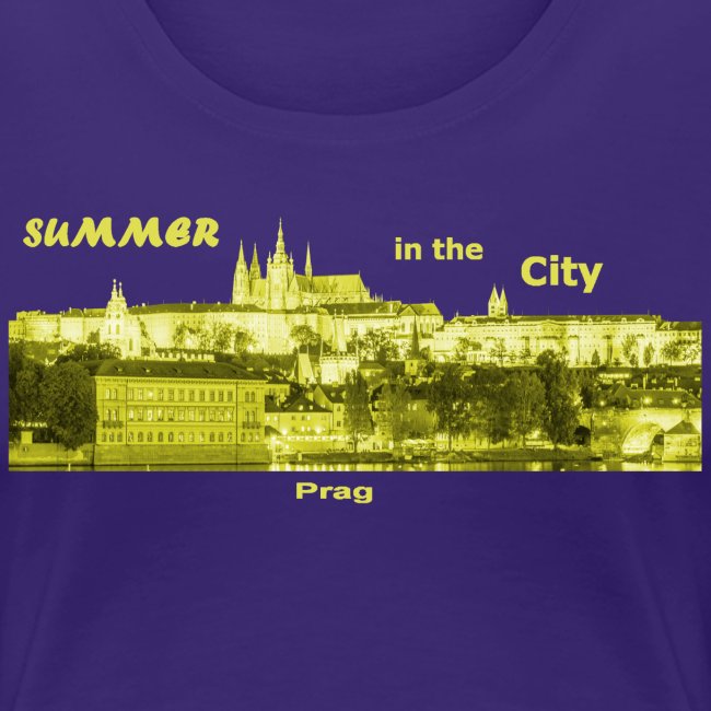 Prag City Tschechien Sommer