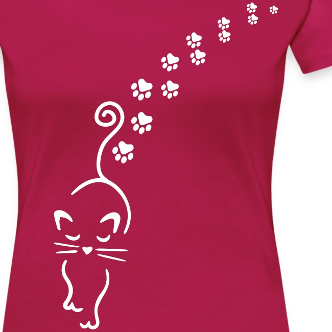 Vorschau: catwalk cat - Frauen Premium T-Shirt