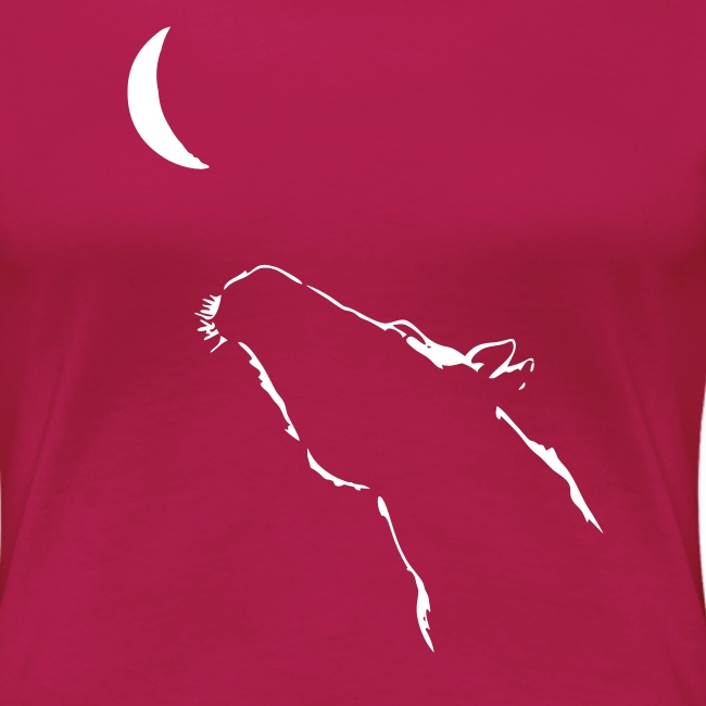 Vorschau: moon horse - Frauen Premium T-Shirt