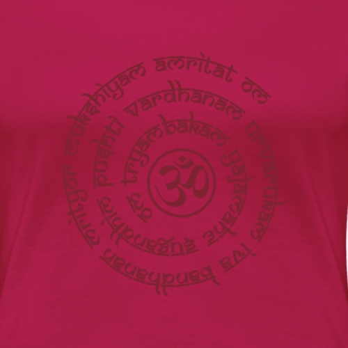 Tryambakam Mantra das Mantra zur Befreiung - Frauen Premium T-Shirt