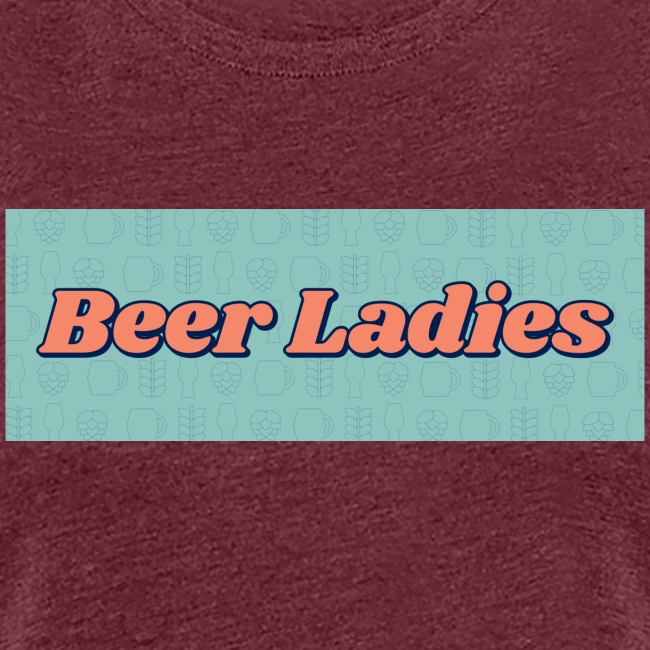 Beer Ladies - Horizontal Logo Teal