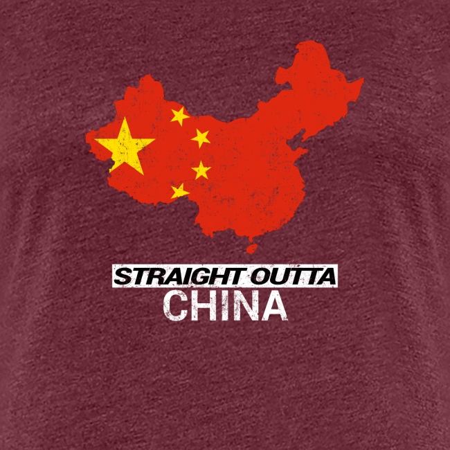 Straight Outta China country map