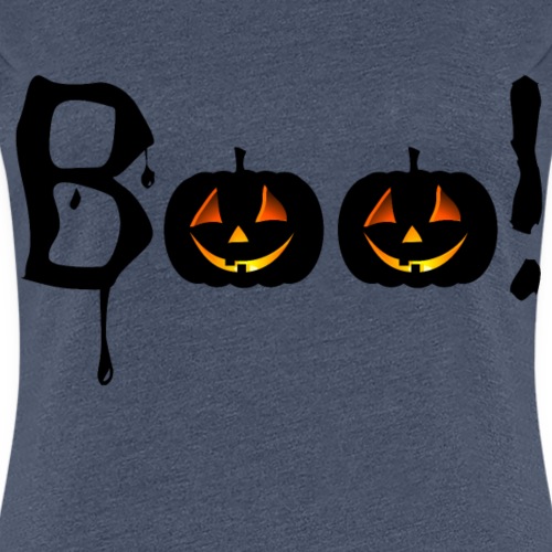 Halloween - Boo! - Frauen Premium T-Shirt