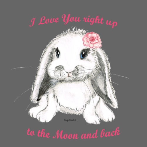 Rose Bunny - Vrouwen Premium T-shirt