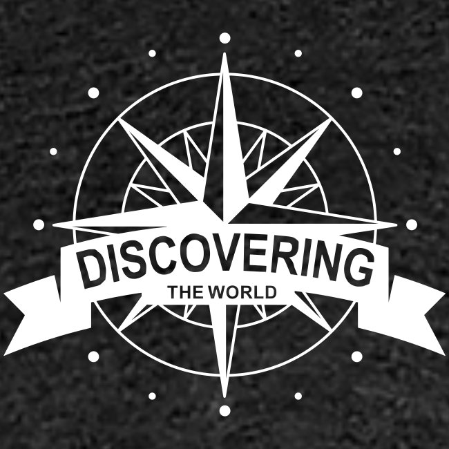 discovering the world (Logo vorne und hinten weiß)