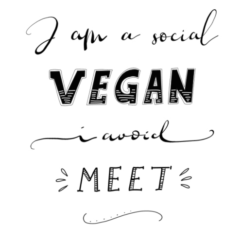 Social Vegan - Frauen Premium T-Shirt