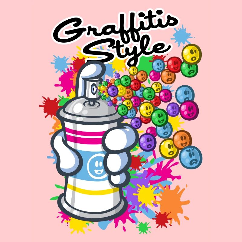 Graffiti Cartoon-Stil