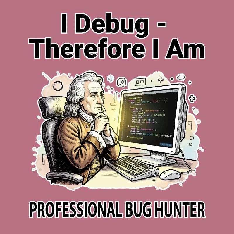 Ich debugge daher bin ich: Pro Bug Hunter – dunkler BG