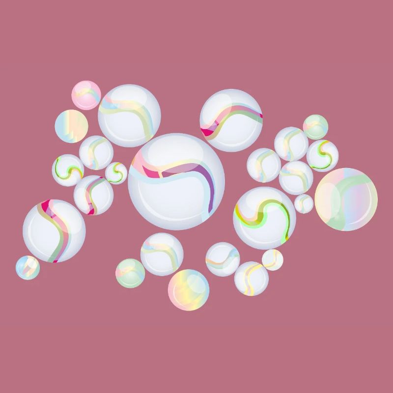 Marbles with Pattern – Shimmering Elegance