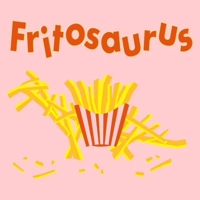 Fritosaurus - Vector beides in einem Design
