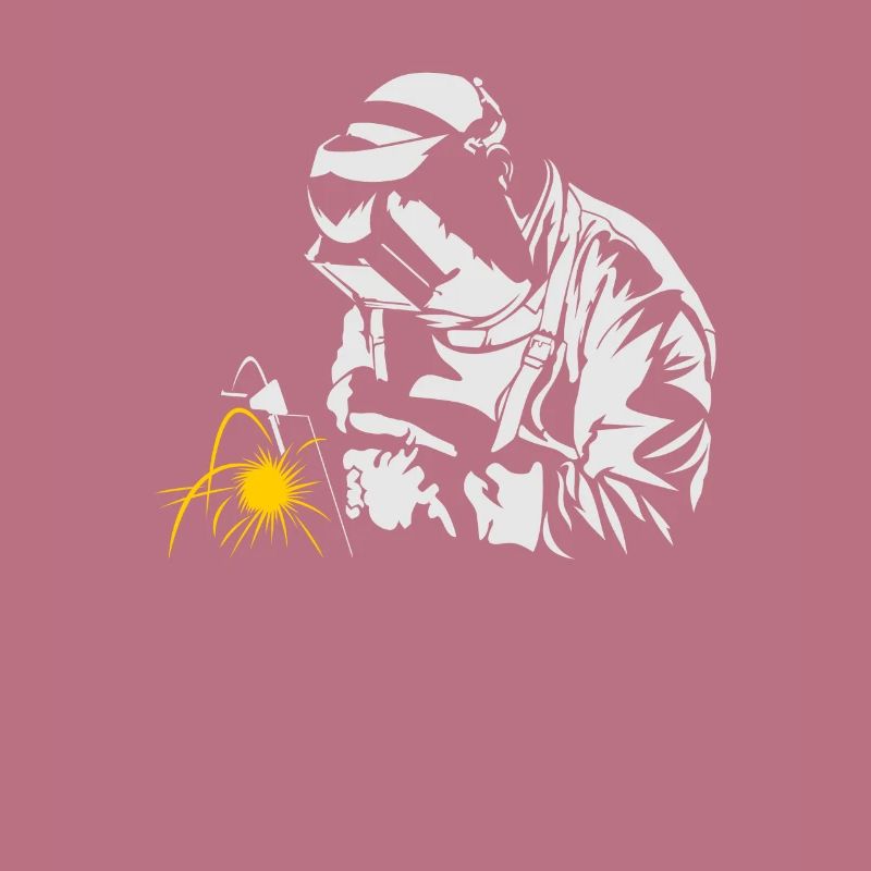 Welder At Work - Funny Iron Welding Worker Gift
