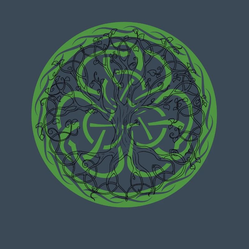Celtic Ireland Viking Celtic Knot Pattern Tree