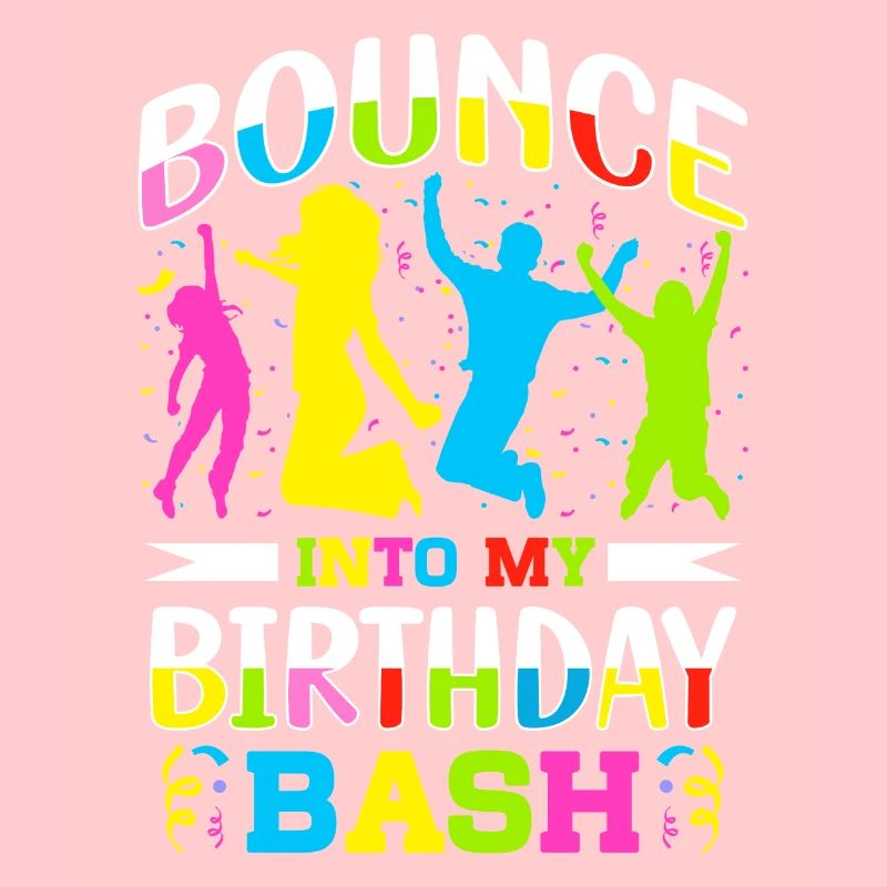 Trampolin Geburtstagsparty