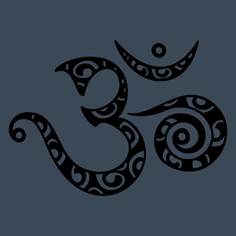 Om, mantra, pattern, 23 colors freely selectable